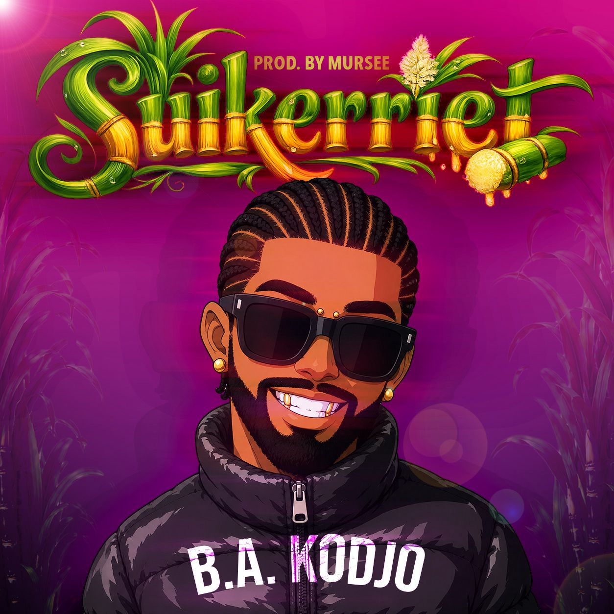 Cover van Suikerriet van B.A. Kodjo featuring Mursee